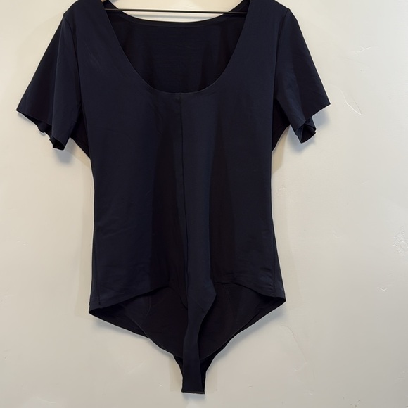 PINSY NWT black Black Fitted bonded t-shirt shapesuit - Picture 8 of 9